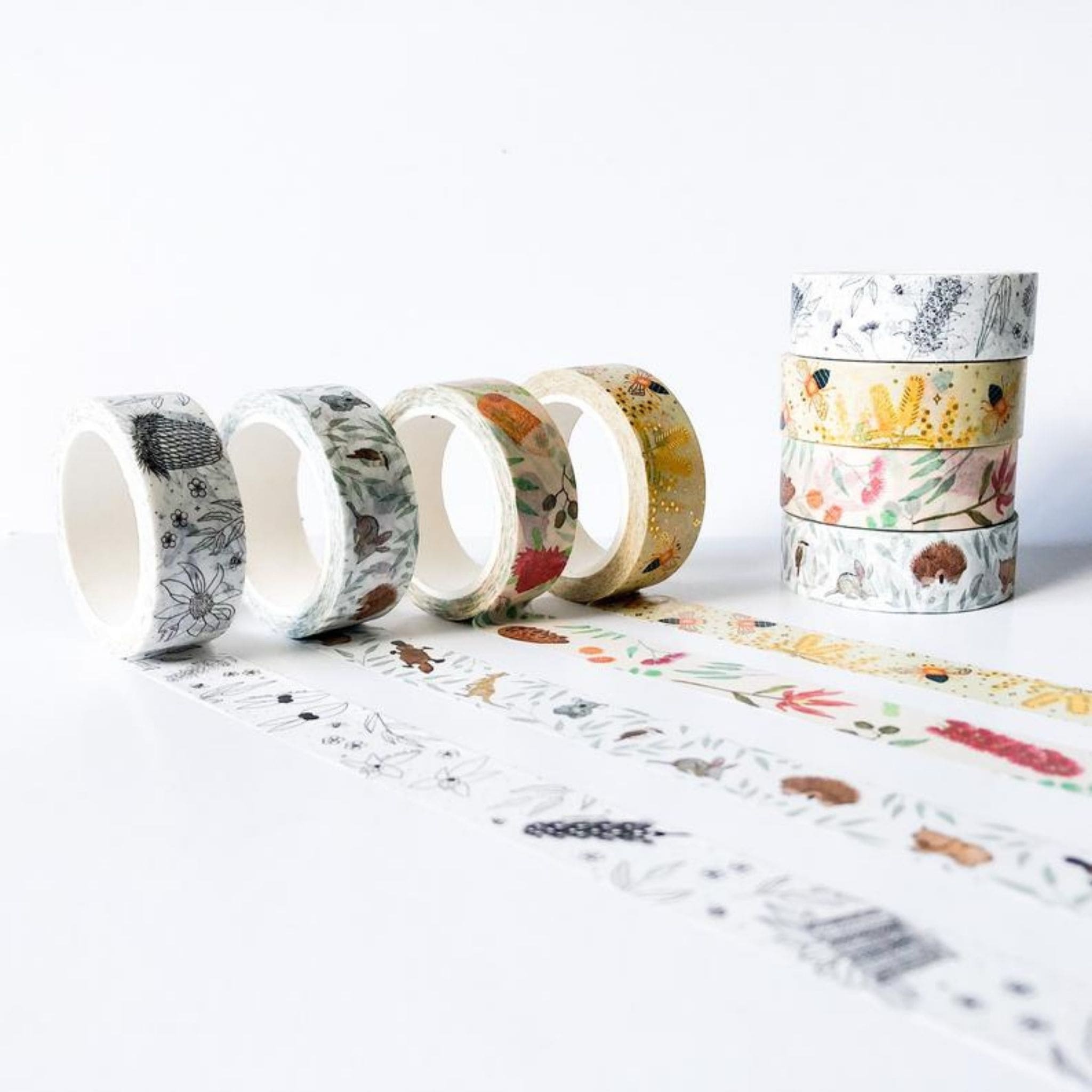 The Australiana collection of Australian washi tapes from Mister Moose Shop - Paper Kooka