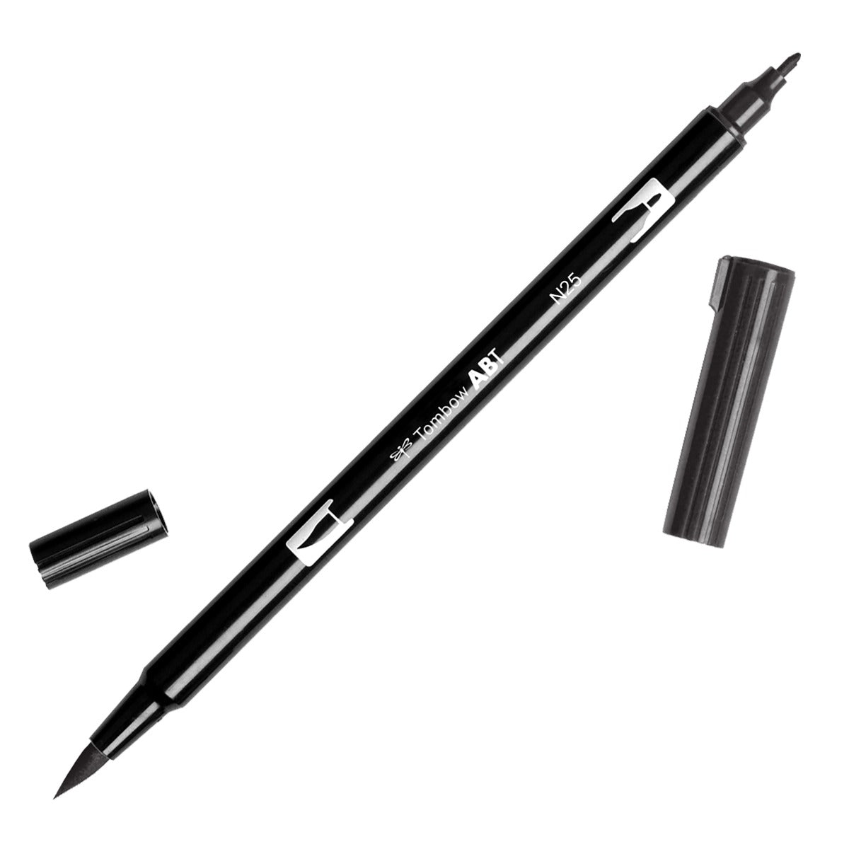 Dual Brush Pen - grey range - SINGLE PENS - Paper Kooka