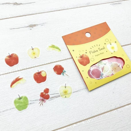 Papier Platz Apples Flake Stickers - Paper Kooka