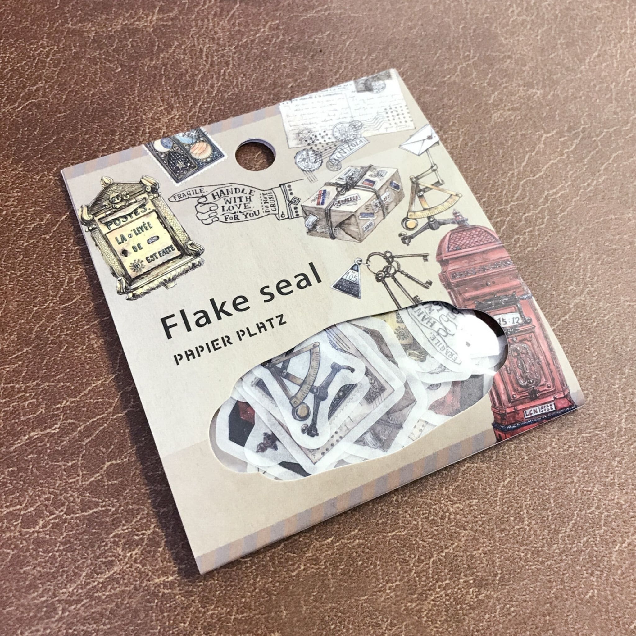 Papier Platz x @linchianing - Post Office Flake Stickers - Paper Kooka