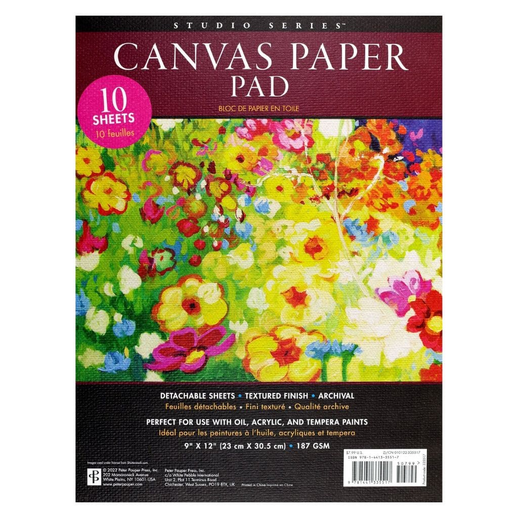 Canvas Paper Pad | Paper Kooka Australia