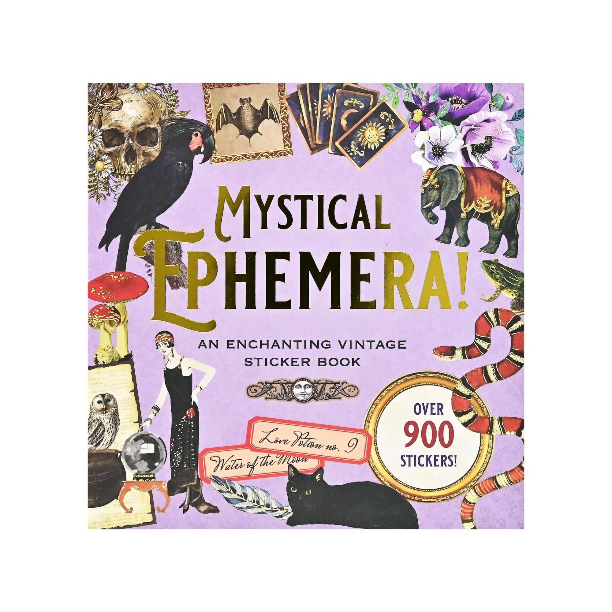 Mystical Ephemera! An Enchanting Vintage Sticker Book - Paper Kooka Australia