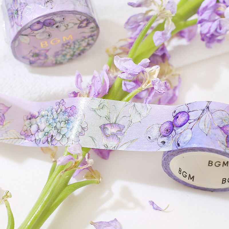 BGM Purple Margin decorative - Paper Kooka Australia