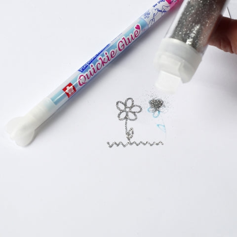 Sakura Quickie Glue - Pinpoint Roller Pen how to use - Paper Kooka Australia