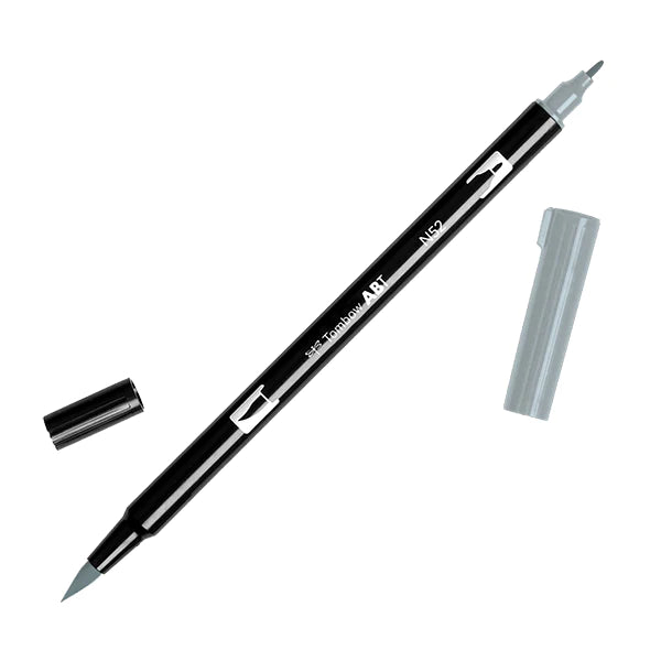 SINGLE Tombow ABT Dual Brush Pens | Grey Range