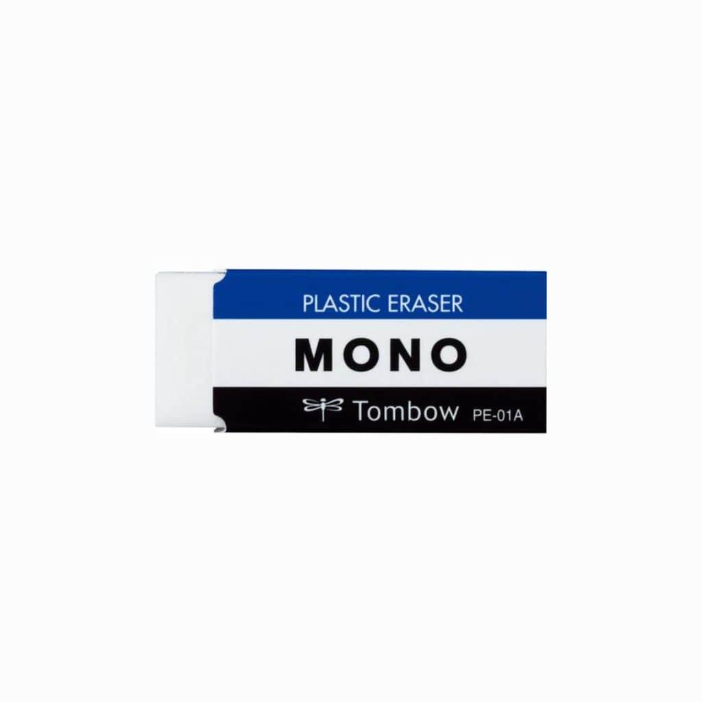 Tombow Mono Plastic Eraser PE01A - Paper Kooka Australia